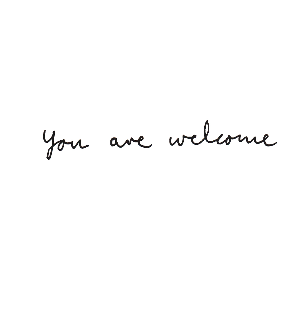 You are welcome